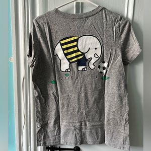 Ivory Ella elephant soccer shirt!